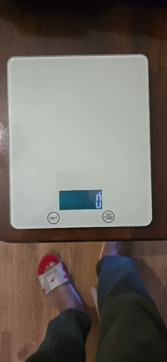 Balanza de cocina digital