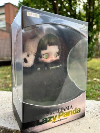 Skullpanda Lazy Panda Popmart Originale