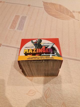 Colección DVDs Mazinger Z compuesta por 92 DVDs