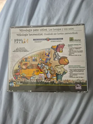 PC CD-ROM Micología para niños