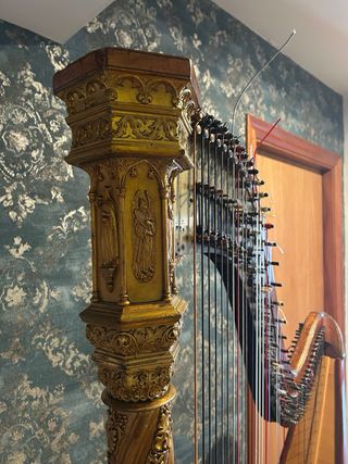 Arpa clasica Erard siglo XIX