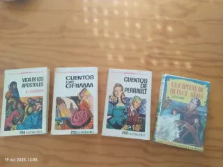 Varios libros colección Historias selección