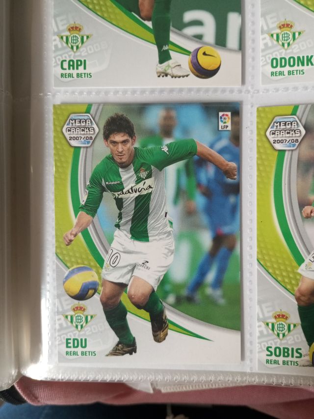 Cromo Mega Cracks Real Betis 2007/08
