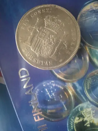 5 Pesetas 1884
Msnm 84
