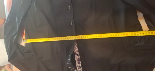 Camisa 7 Camicie Negra Talla XL