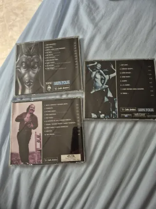 Lote 3 CDs Música Euskera Egunkaria