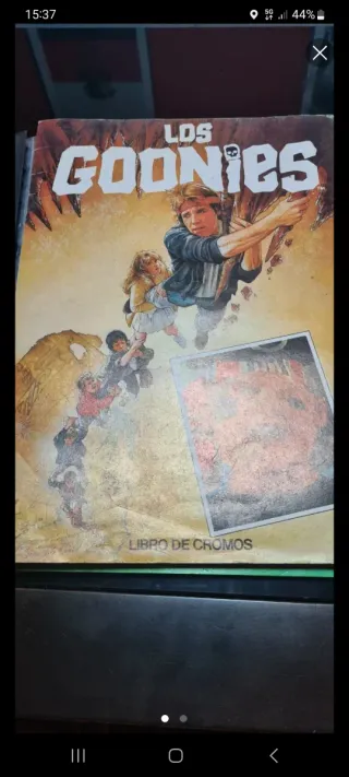 Álbum Goonies Libro de Cromos Vacío
