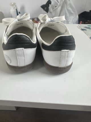 Adidas Samba Gris y Blanco