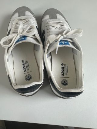 Adidas Samba Gris y Blanco
