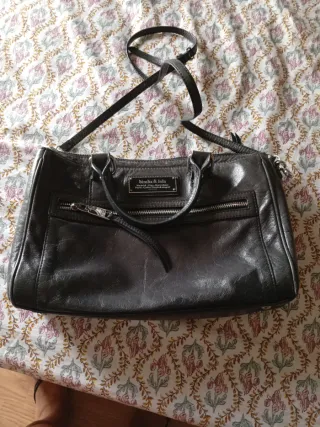 Bolso Bimba y Lola Negro/Gris Piel