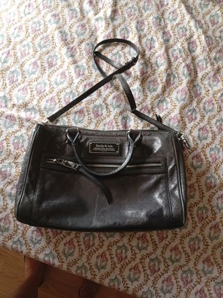 Bolso Bimba y Lola Negro/Gris Piel