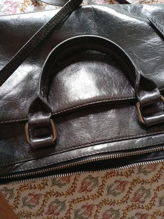 Bolso Bimba y Lola Negro/Gris Piel