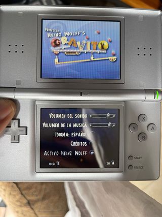 Nintendo DS Lite Plata