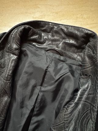 Tailleur donna giacca e gonna vera pelle