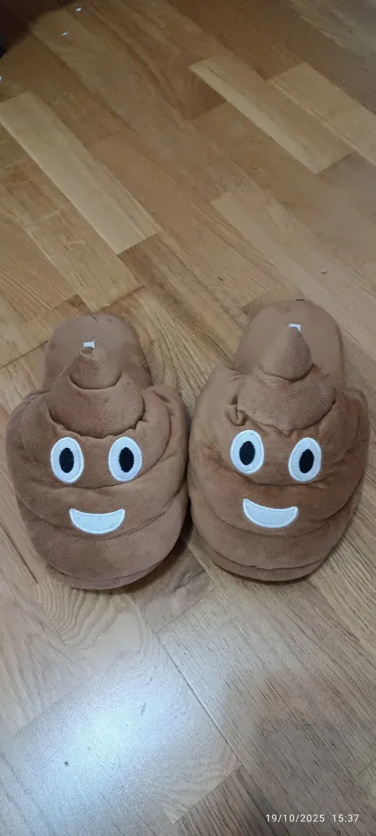 Zapatillas Caca Divertidas Talla Única