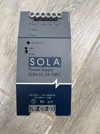 Fuente Alimentación SOLA SDN 10-24-100C 24V