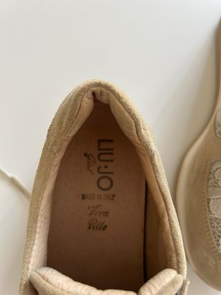 Liu Jo scarpe scamosciate con pizzo