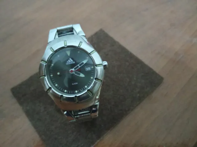 Orologio Adidas Argento e Nero