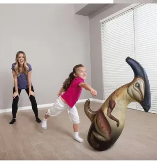 Dinosaurio Saco Boxeo Tente Pie