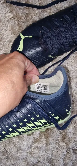 Botas de fútbol Puma Tacos Azul/Verde