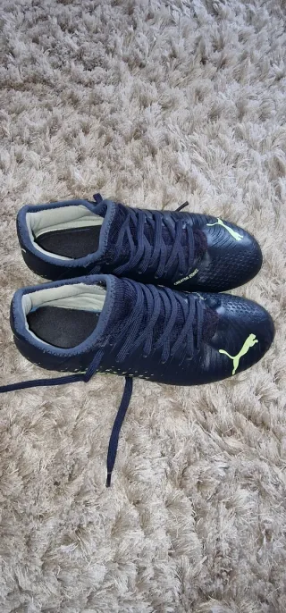 Botas de fútbol Puma Tacos Azul/Verde