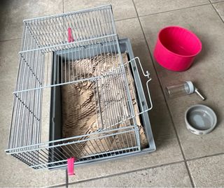 Gabbia per criceti con accessori per iniziare subito