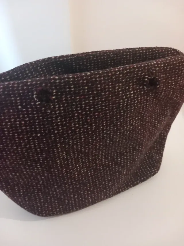 Bolsa interior Obag marrón multicolor