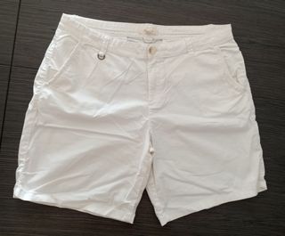 Bermudas mujer algodón blancas