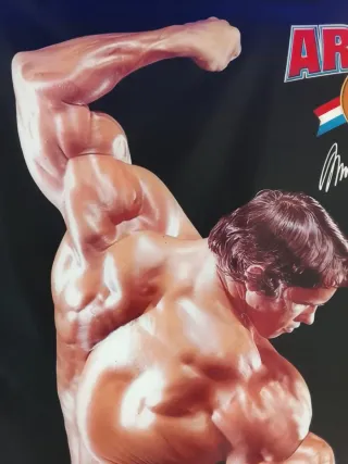 Bandera XXL Arnold Schwarzenegger Culturismo Gym 