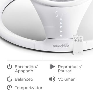 Munchkin Hamaca Eléctrica, Mecedora de Bebé