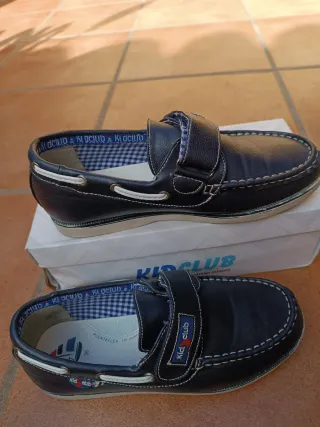 Zapatos náuticos Kidclub niño talla 36