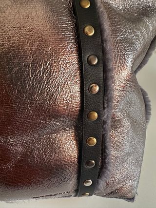 Bolso Pepe Moll Gris/Plata Piel Sintética