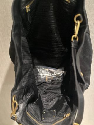 Borsa Prada in pelle nera
