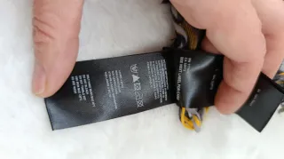 Bufanda Antony Morato cuadros gris y amarillo