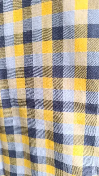 Bufanda Antony Morato cuadros gris y amarillo