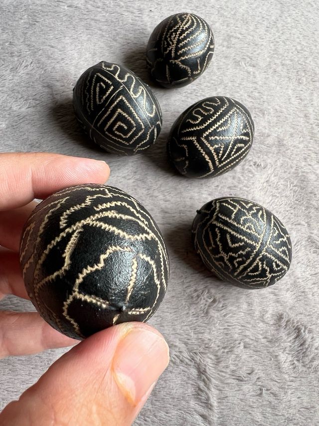 Sonaja Huevo Maraca Shipibo