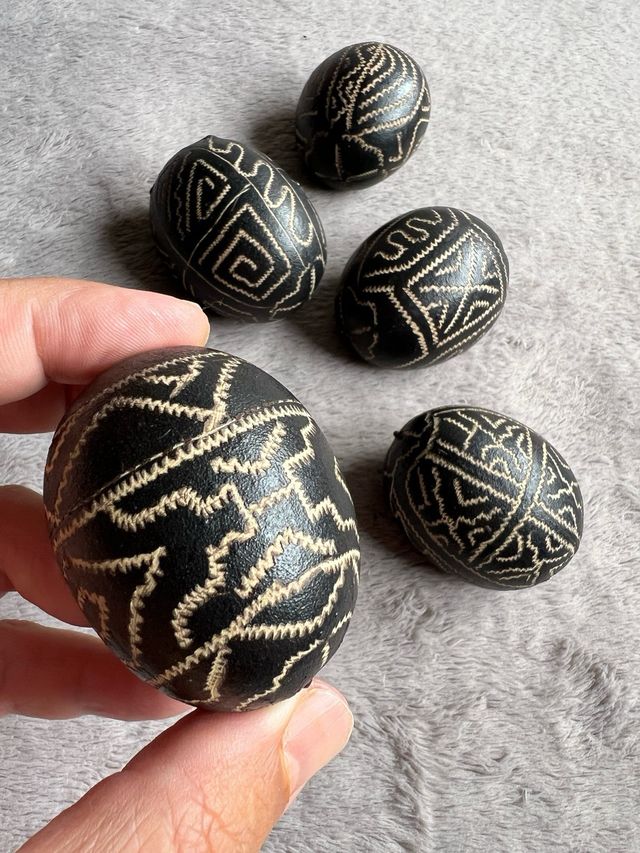 Sonaja Huevo Maraca Shipibo