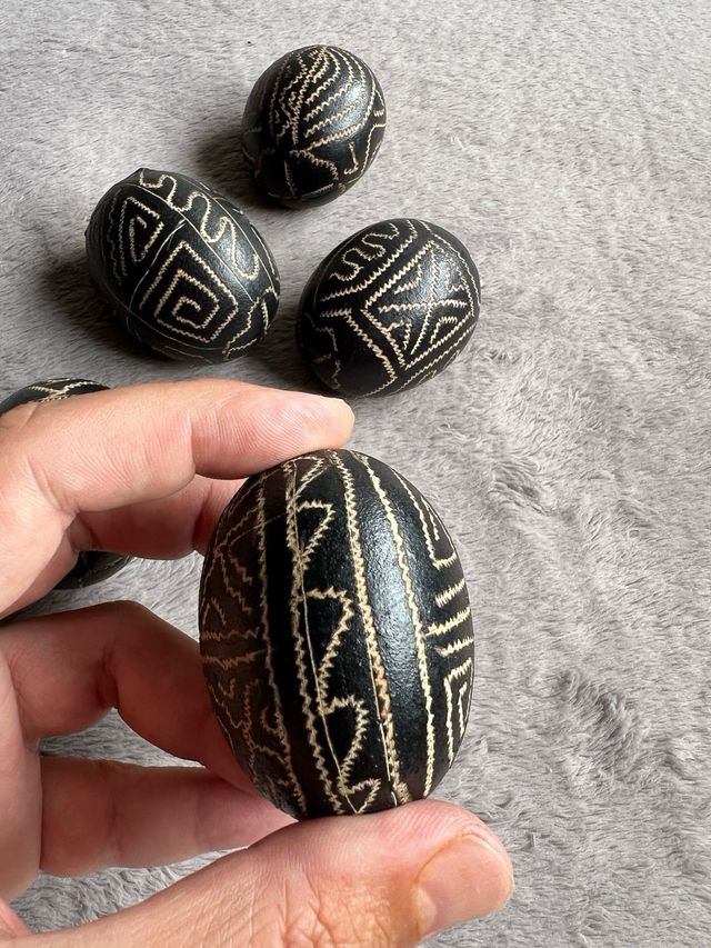 Sonaja Huevo Maraca Shipibo