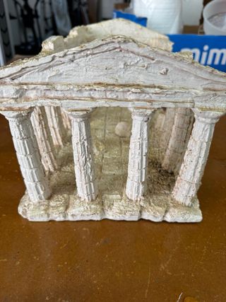 Figura decorativa Panteón Griego terrario acuario