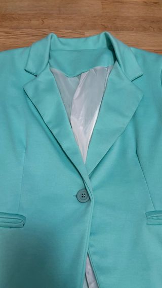 Americana/Blazer Turquesa