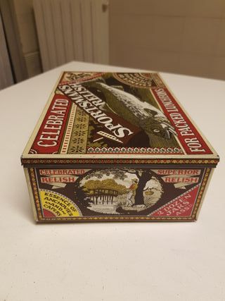 Scatola Latta Vintage Huntley Boorne & Stevens