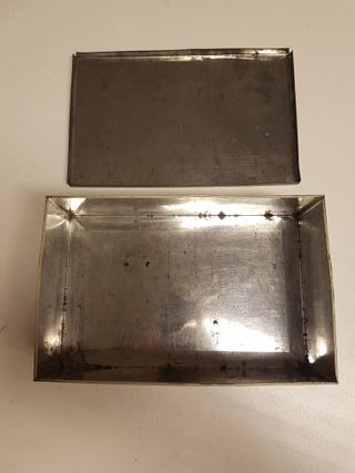 Scatola Latta Vintage Huntley Boorne & Stevens