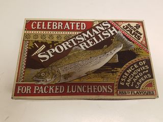 Scatola Latta Vintage Huntley Boorne & Stevens