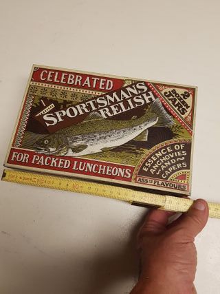 Scatola Latta Vintage Huntley Boorne & Stevens