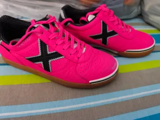 Zapatillas Munich Fútbol Sala Rosa