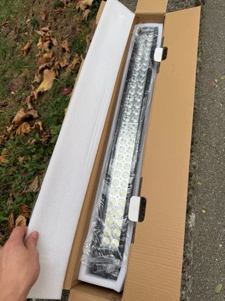 Barra LED Curva para coche