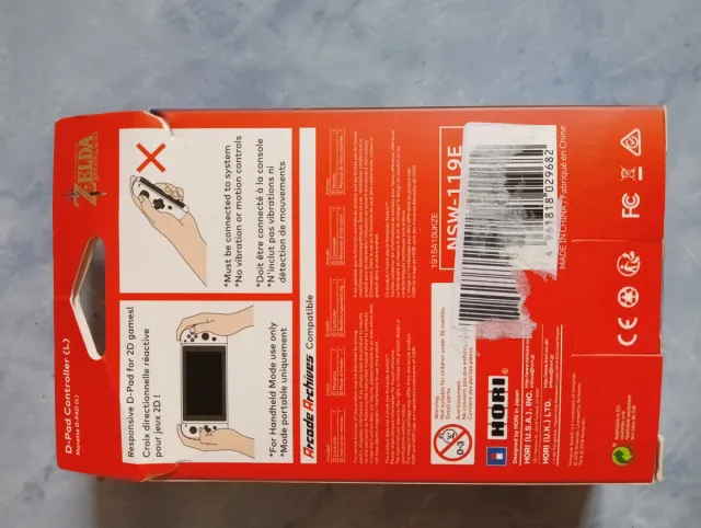 Joy con D-Pad Nintendo Switch Zelda