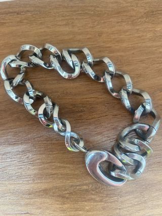 Pulsera esclava plata diseño eslabones