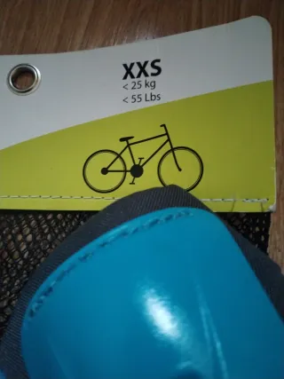 Protecciones Btwin rodilla y codo XXS