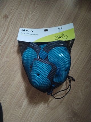 Protecciones Btwin rodilla y codo XXS